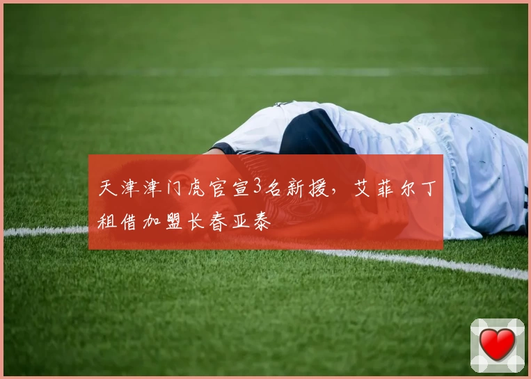 天津津门虎官宣3名新援，艾菲尔丁租借加盟长春亚泰